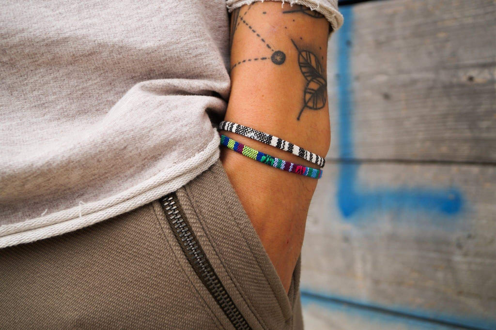 Bracelet Pack - White / Turquoise